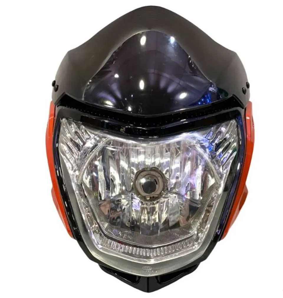 Foco Completo Euromot HJ-150-9 (Negro-Naranja) 1