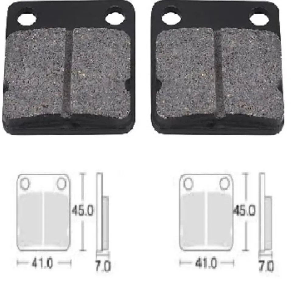 Pastilla de Freno Atv/Scooter F007 Protech 1