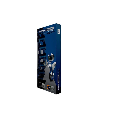 Cadena Transmision Reforzada 520H-120L AZUL RIFFEL