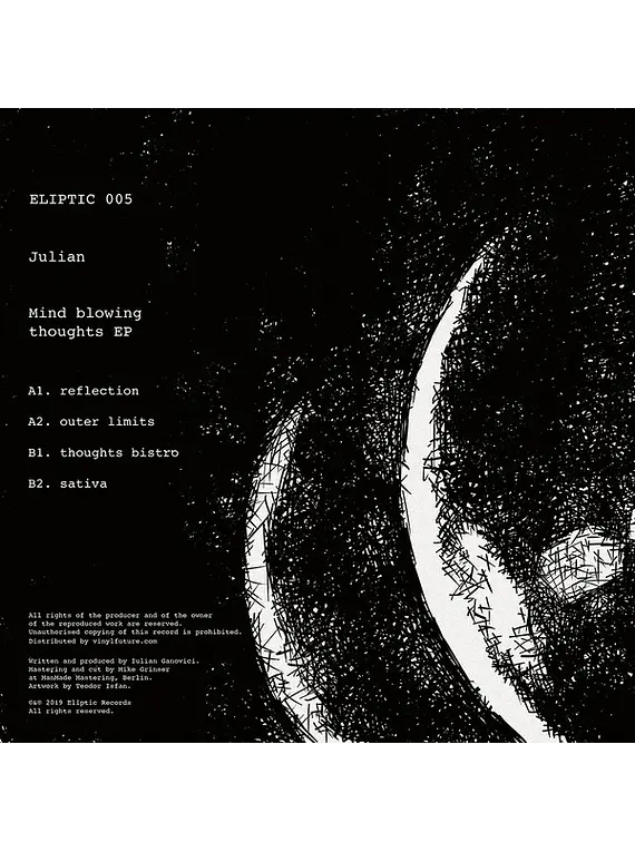 Julian  – Mind Blowing Thoughts EP - USADO - NM