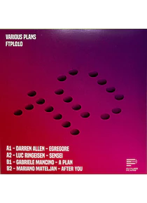 Various Artists - VARIOUS PLANS