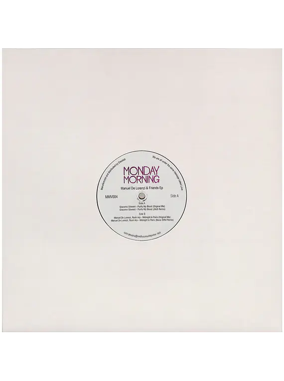 MANUEL DE LORENZI & FRIENDS EP
