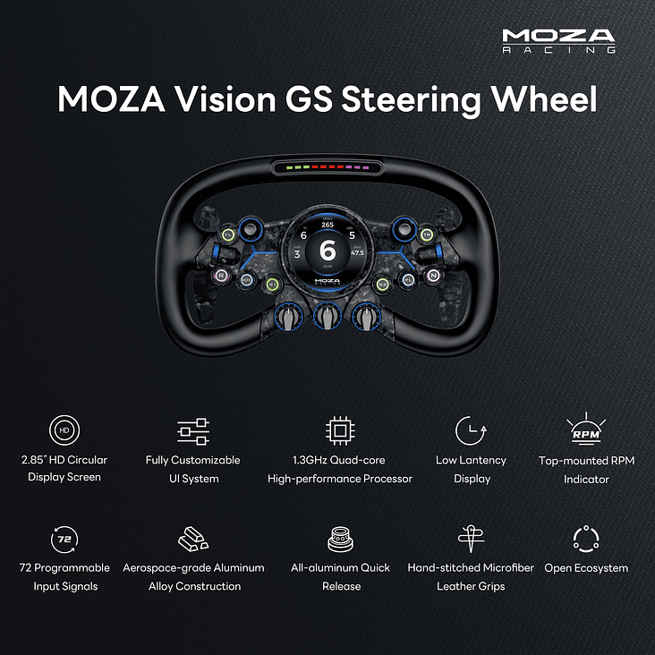 Volante Moza Vision VGS 4