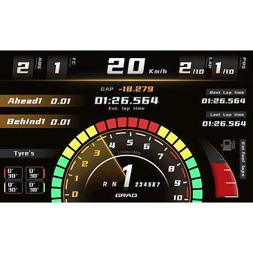 RM Digital Dashboard 10