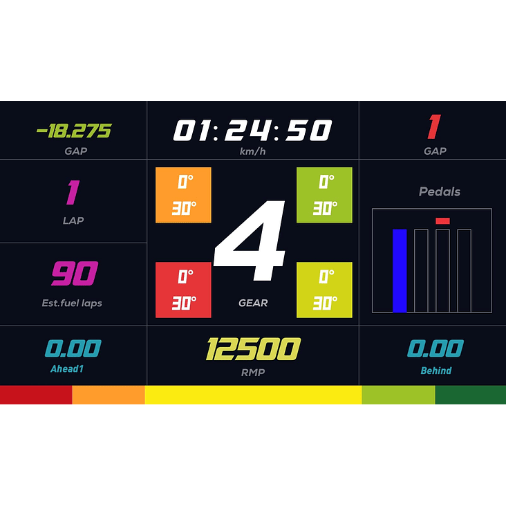 RM Digital Dashboard 11