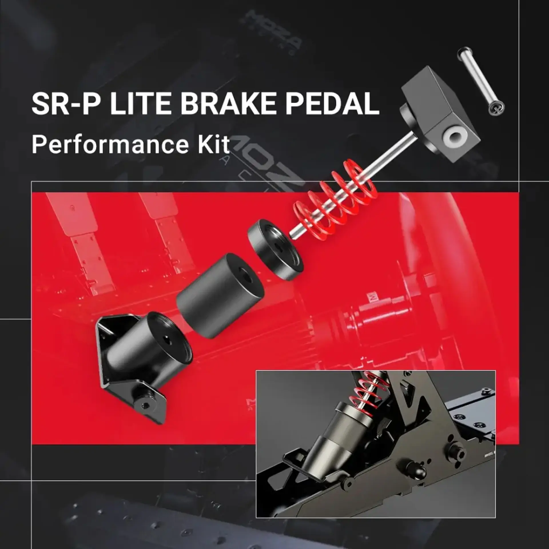 Moza SR-P Lite Brake Pedal Performance Kit 4