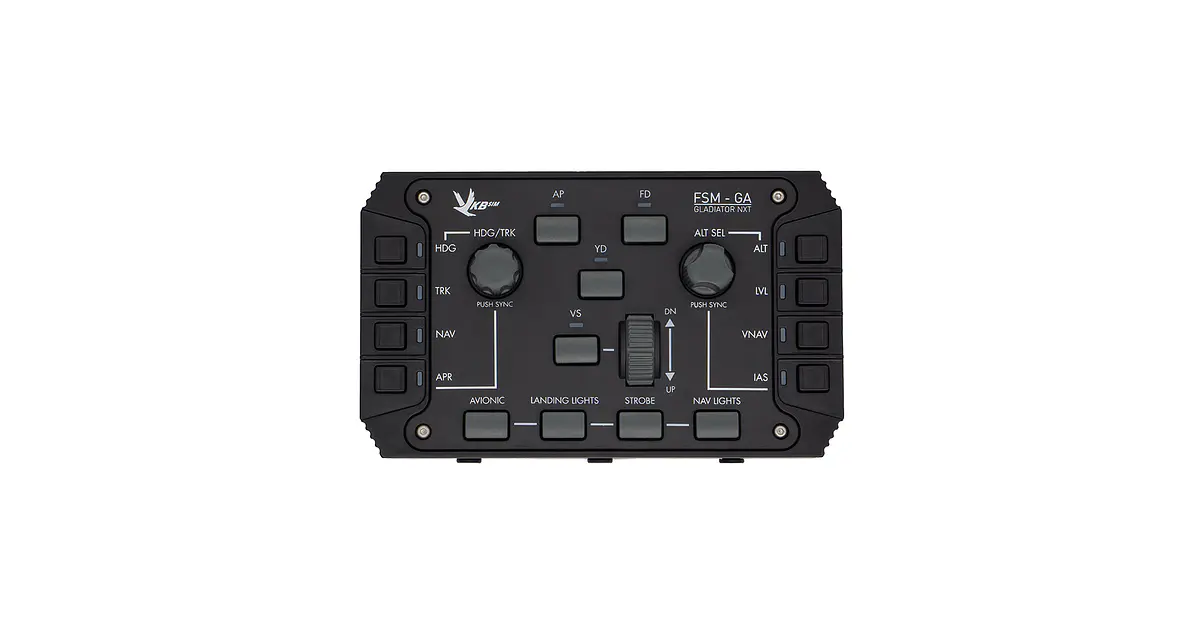 VKB GNX FSM-GA (Front Switchboard Module – General Aviation)