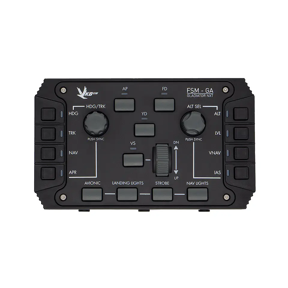 VKB GNX FSM-GA (Front Switchboard Module – General Aviation) 1