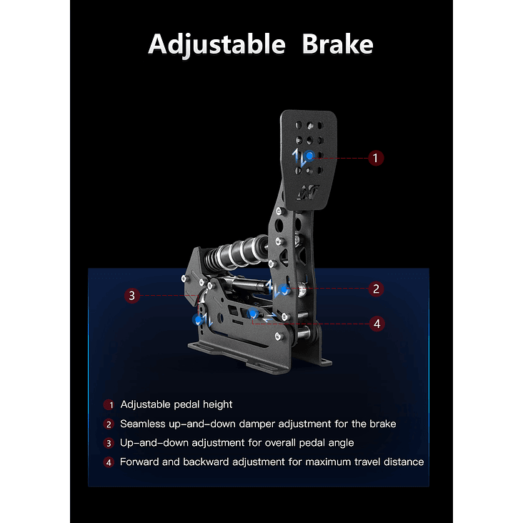 Pedales Simnet SRP 2 7