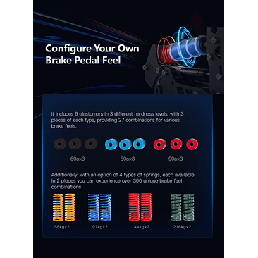 Pedales Simnet SRP 2 10