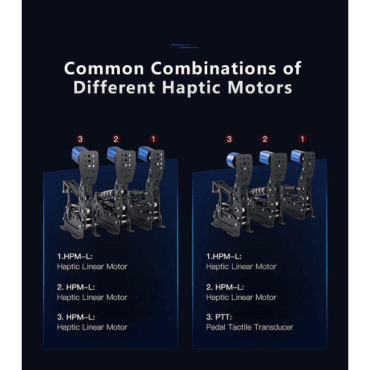 Pedales Simnet SRP 2 13