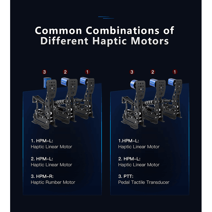 Pedales Simnet SRP 2 14