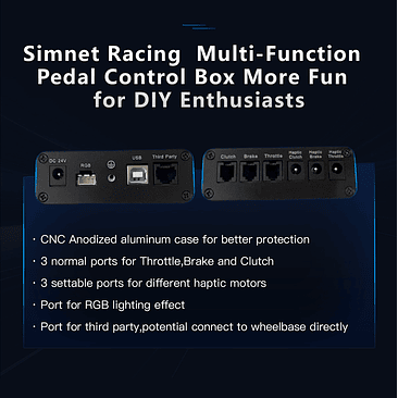 Pedales Simnet SRP 2 15