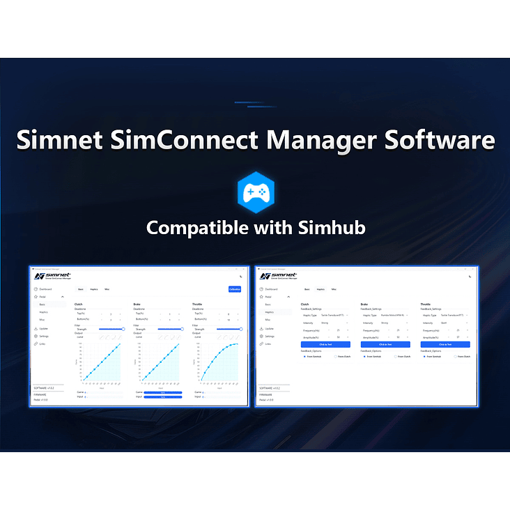 Pedales Simnet SRP 2 16