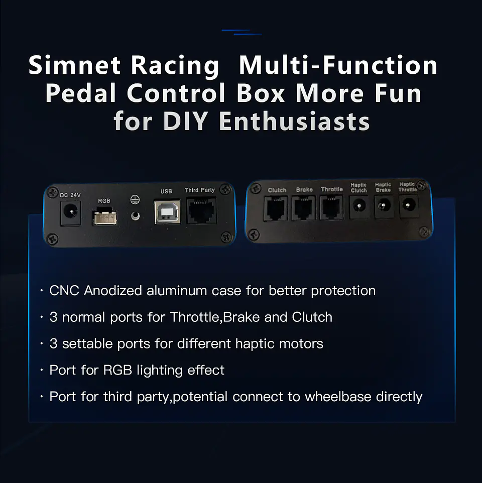 Pedales Simnet SP Pro (3 set) 16