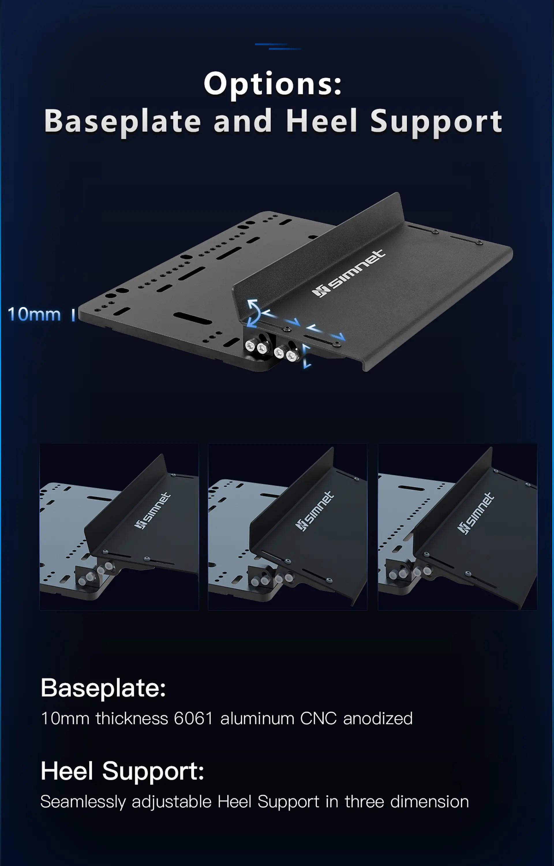 Pedales Simnet SP Pro (3 set) 21