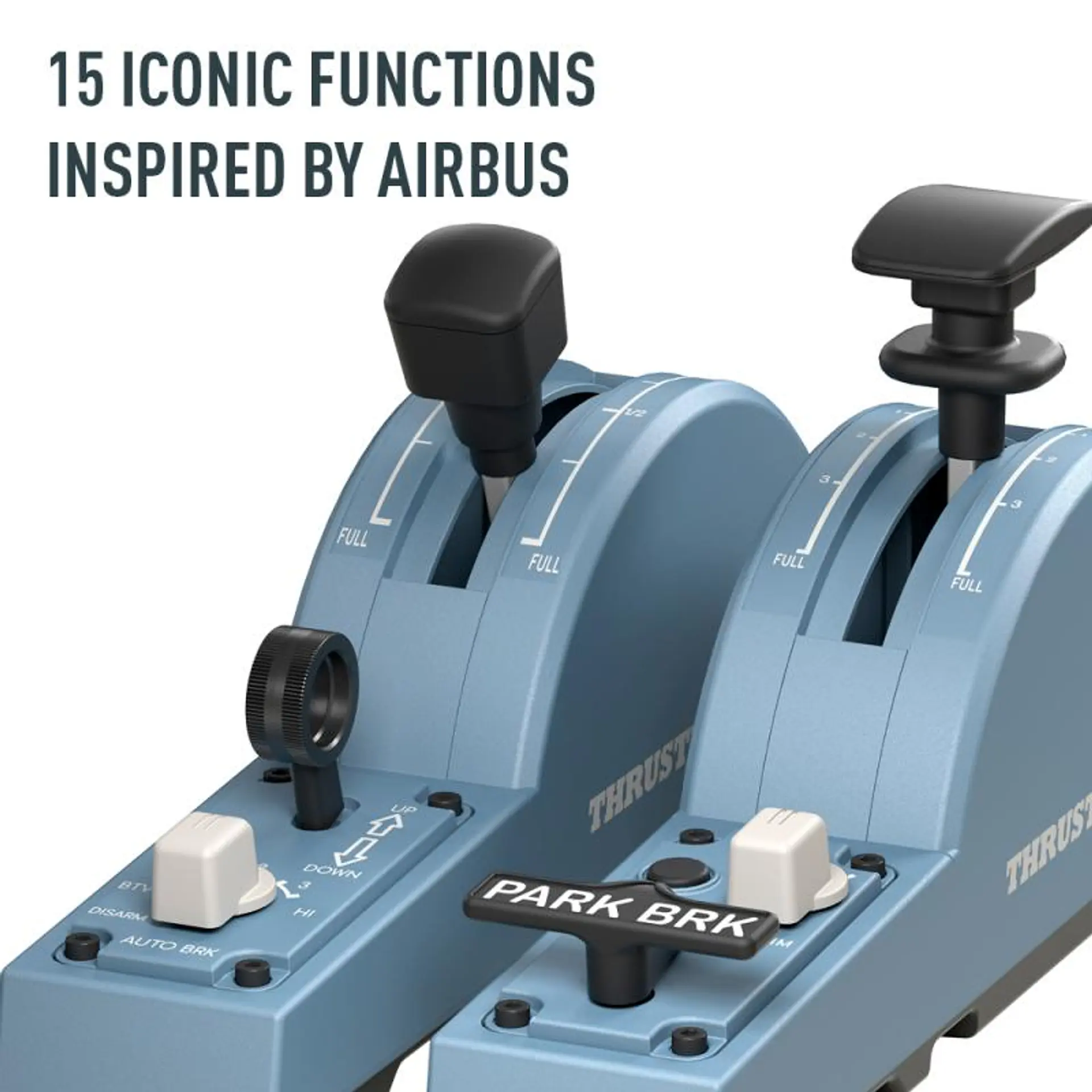 Joystick Thrustmaster TCA Add On Quadrant Airbus Edition 3