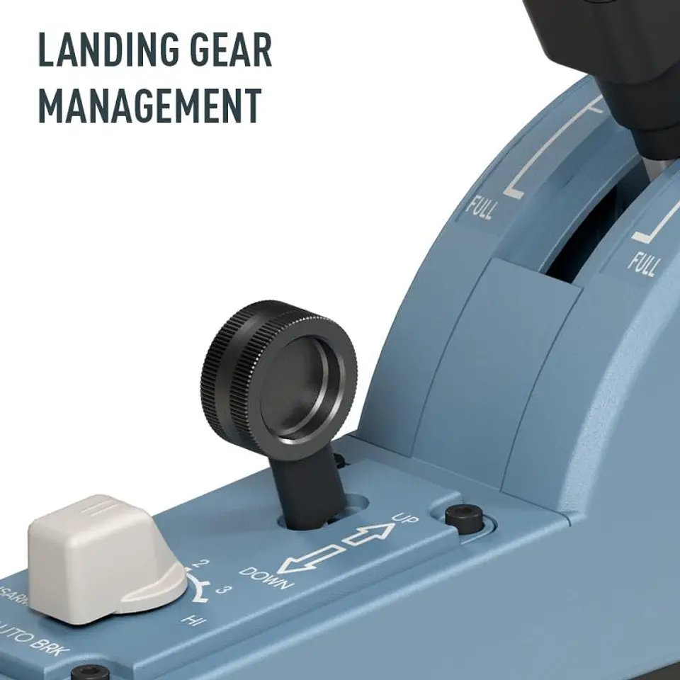 Joystick Thrustmaster TCA Add On Quadrant Airbus Edition 5