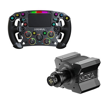 Pack Moza R9 V3 + FSR 2 2