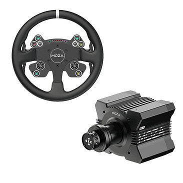 Pack Moza R9 V3 + Volante CS V2P 2