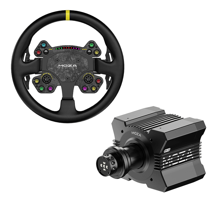 Pack Moza R9 V3 + Volante RS V2 2