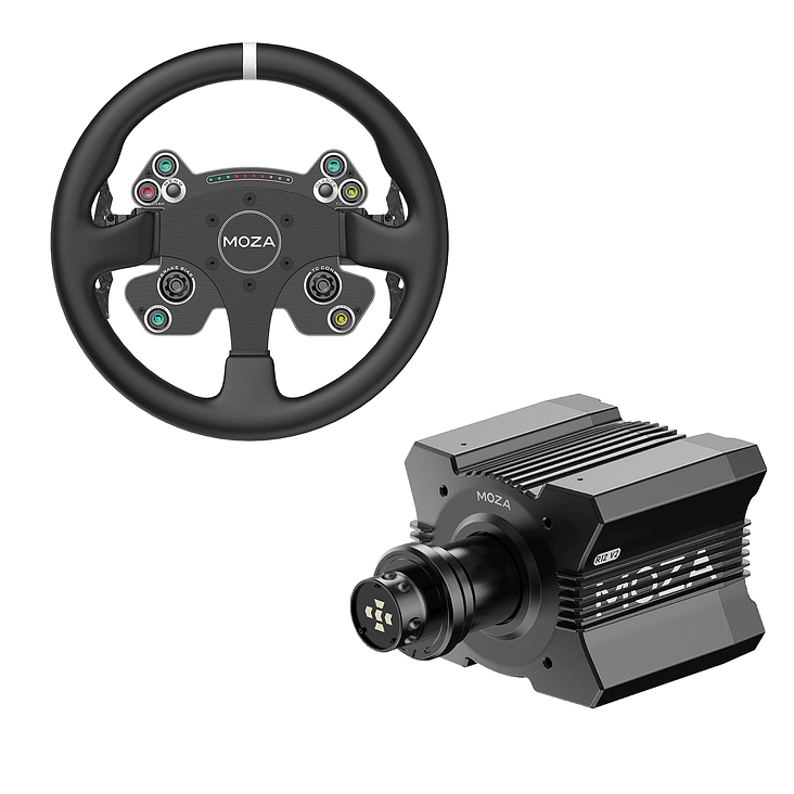 Pack Moza R12 + Volante CS V2P 2