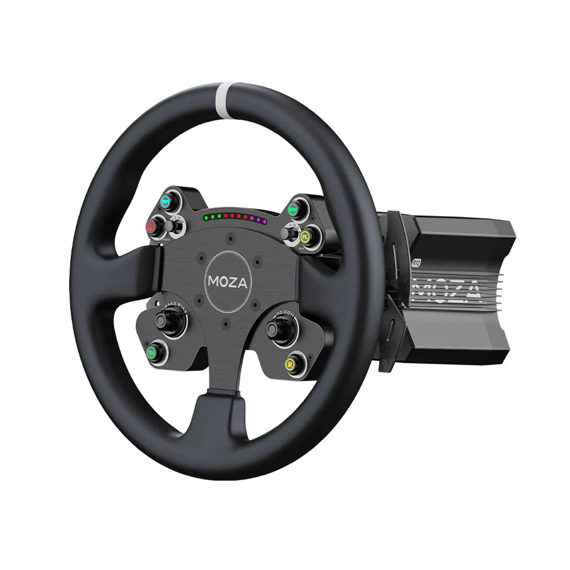 Pack Moza R12 V2+ Volante CS V2P 1