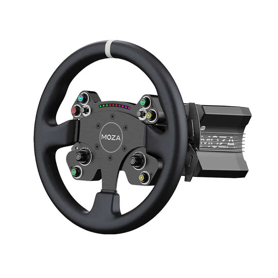 Pack Moza R12 V2+ Volante CS V2P 1
