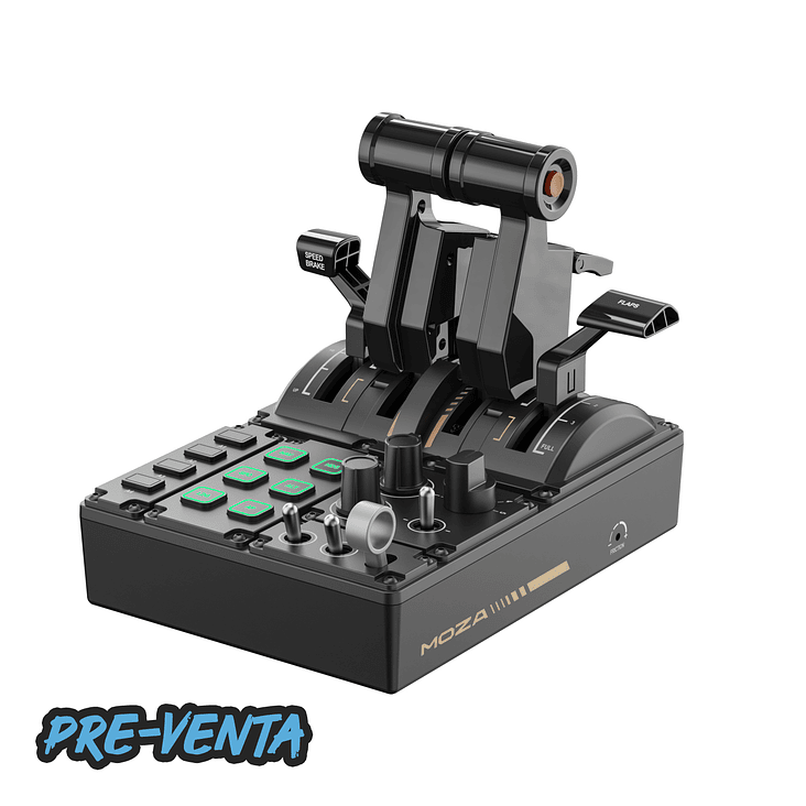 MOZA MTQ Throttle Panel + TQA  Throttle Module 1