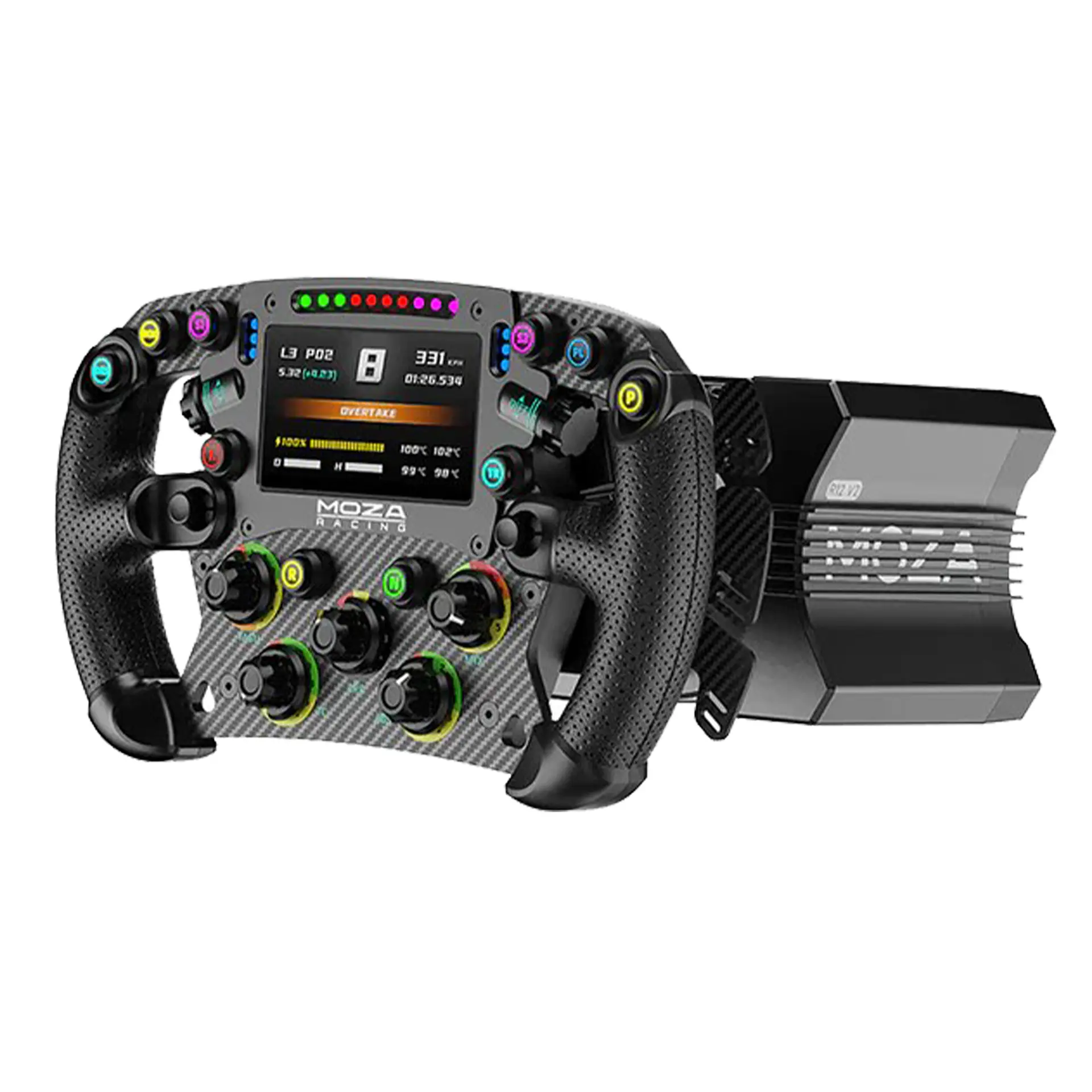 Pack Moza R12 V2 + Volante FSR 2 1