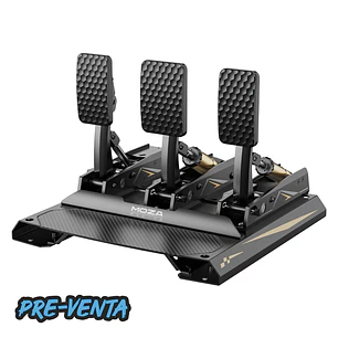 Pedales Moza CRP 2 + Embrague