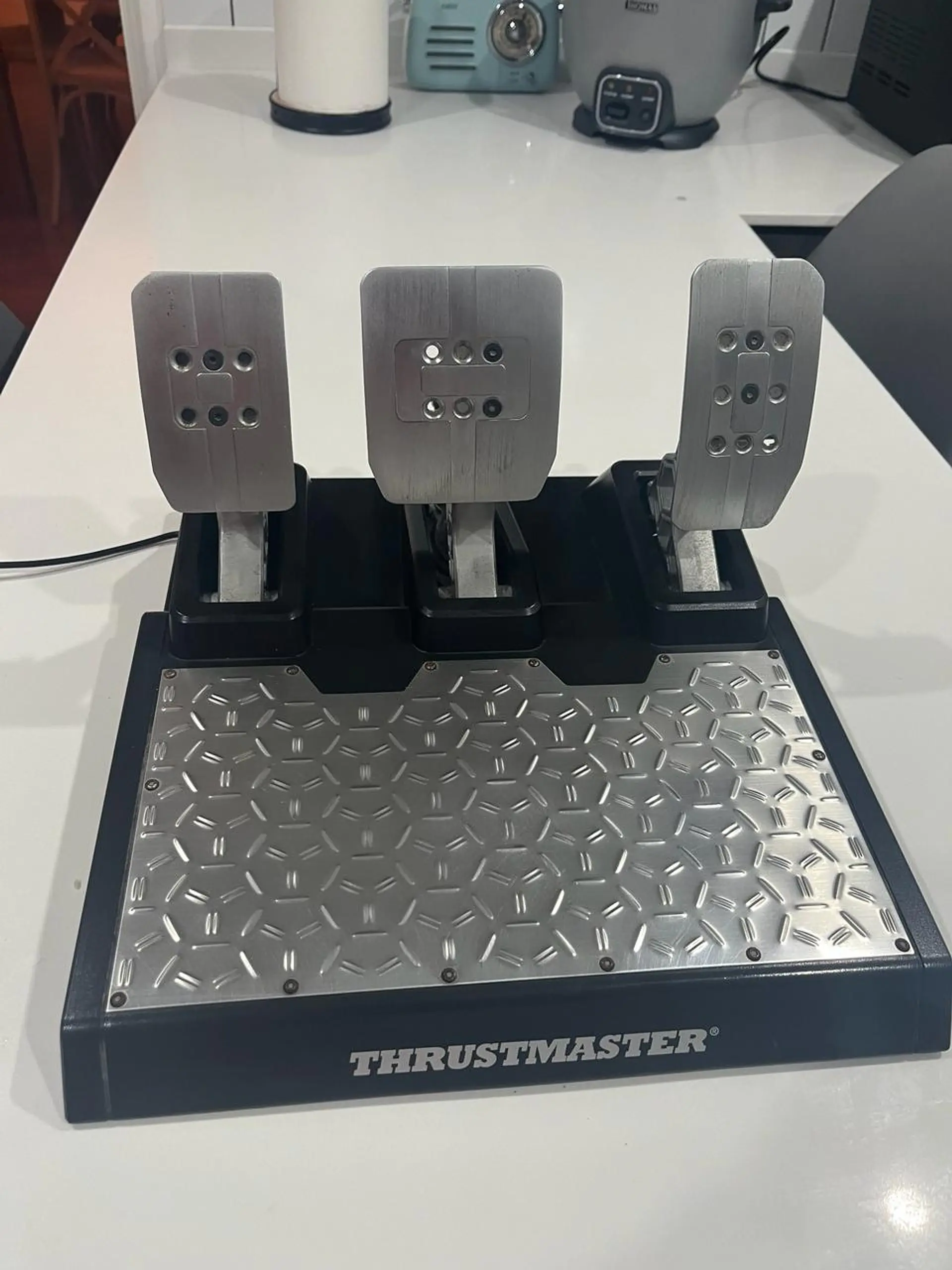 Thrustmaster T300 RS + Pedales T-LCM + Volante Open Wheel Add-On 3