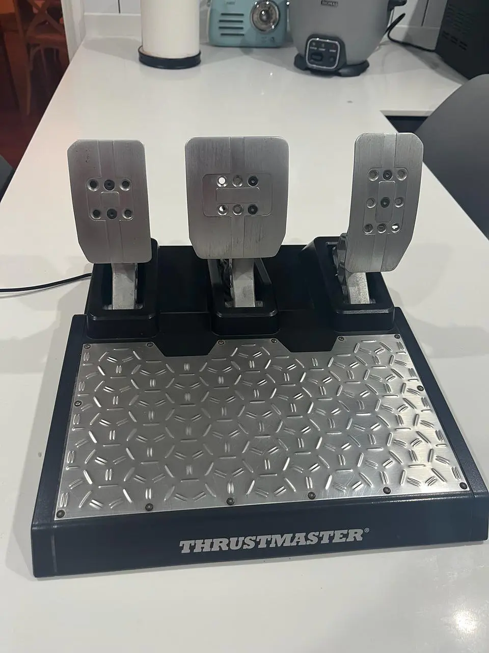 Thrustmaster T300 RS + Pedales T-LCM + Volante Open Wheel Add-On 3
