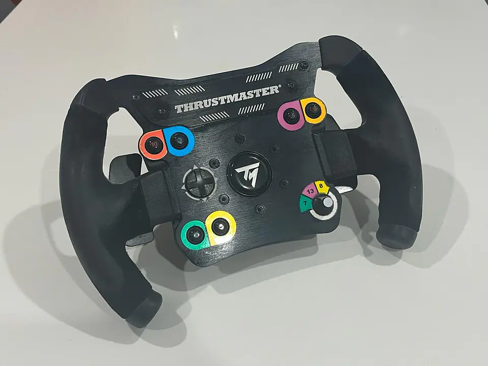 Thrustmaster T300 RS + Pedales T-LCM + Volante Open Wheel Add-On 6