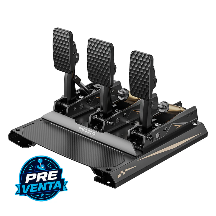 Pedales Moza CRP 2 + Embrague 1