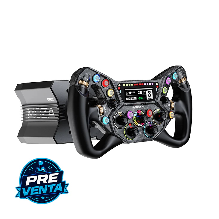 Pack Moza R12 + Volante KS PRO 1