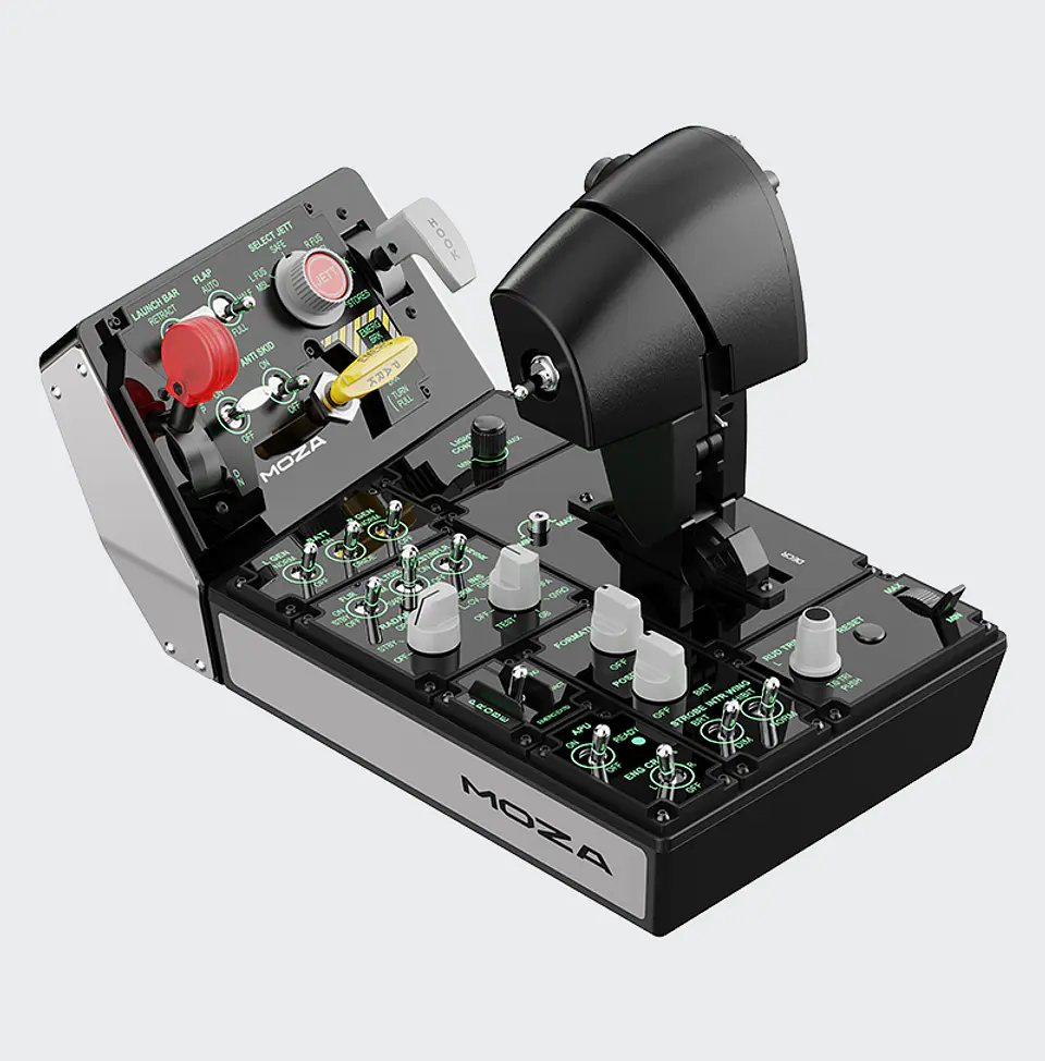 Moza MTP Throttle Panel + MTLP 2