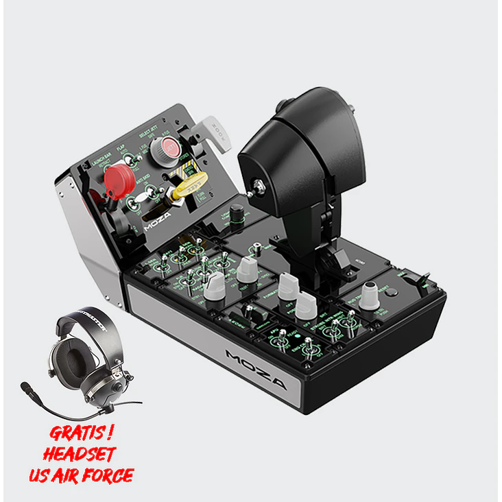 Moza MTP Throttle Panel + MTLP 1