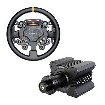 Pack Moza R9 V3 + Volante CS PRO 1