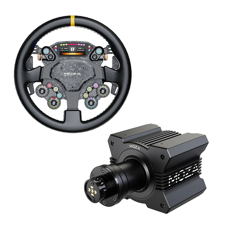 Pack Moza R9 V3 + Volante CS PRO 1