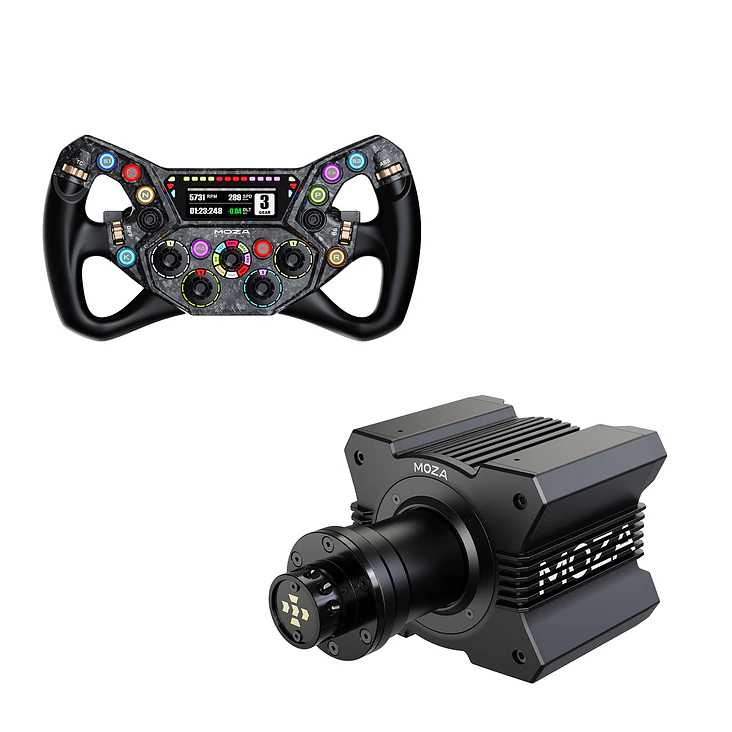 Pack Moza R9 V3 + Volante KS Pro 1