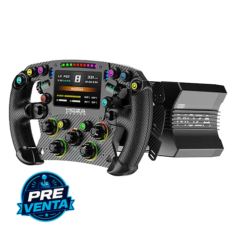 Pack Moza R12 V2 + Volante FSR 2