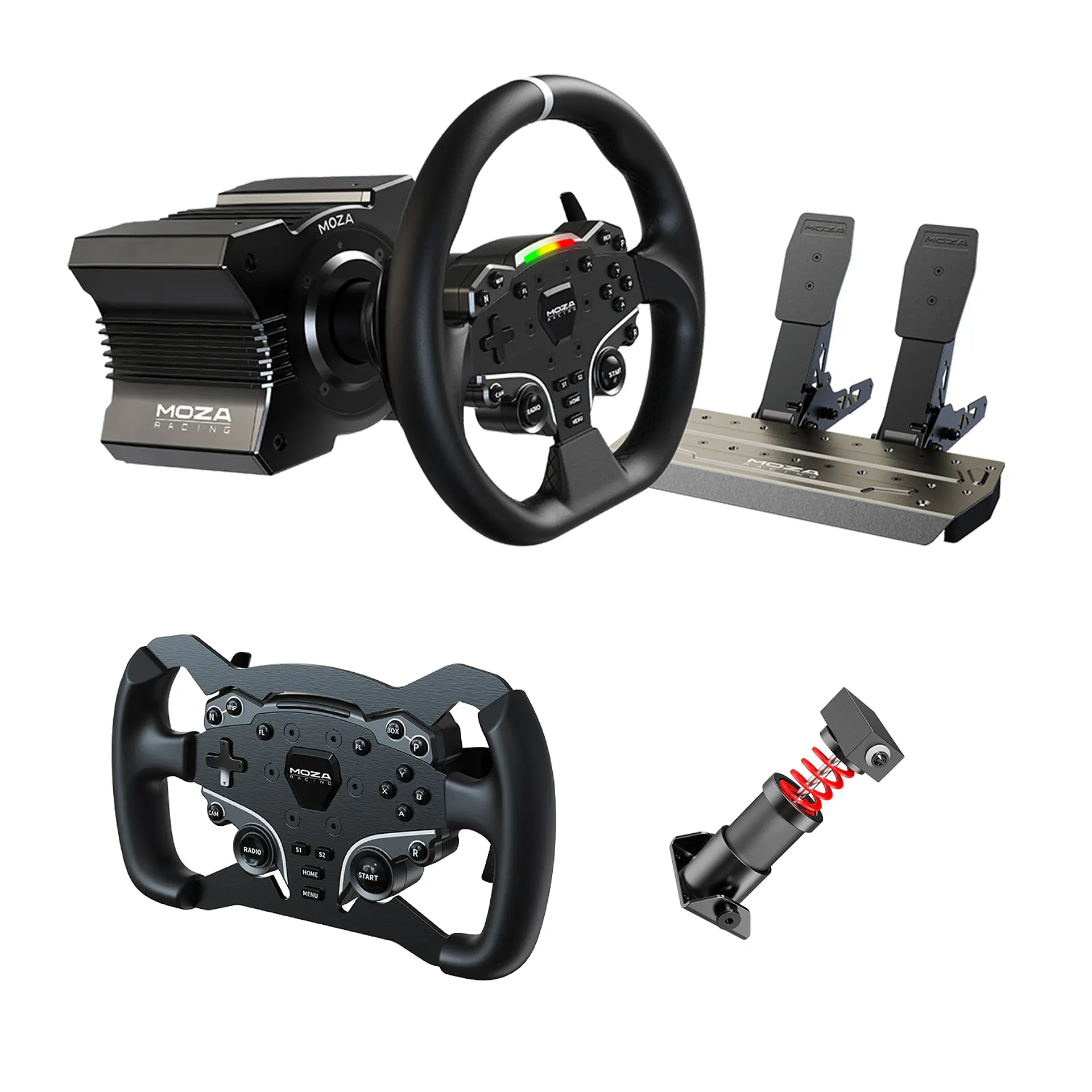 Pack MOZA R5 Circuit con Formula Wheel Mod 1