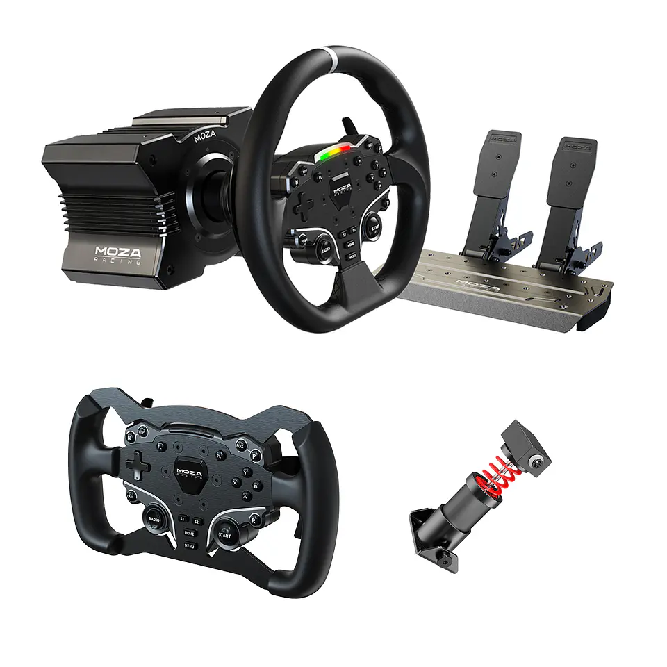 Pack MOZA R5 Circuit con Formula Wheel Mod 1