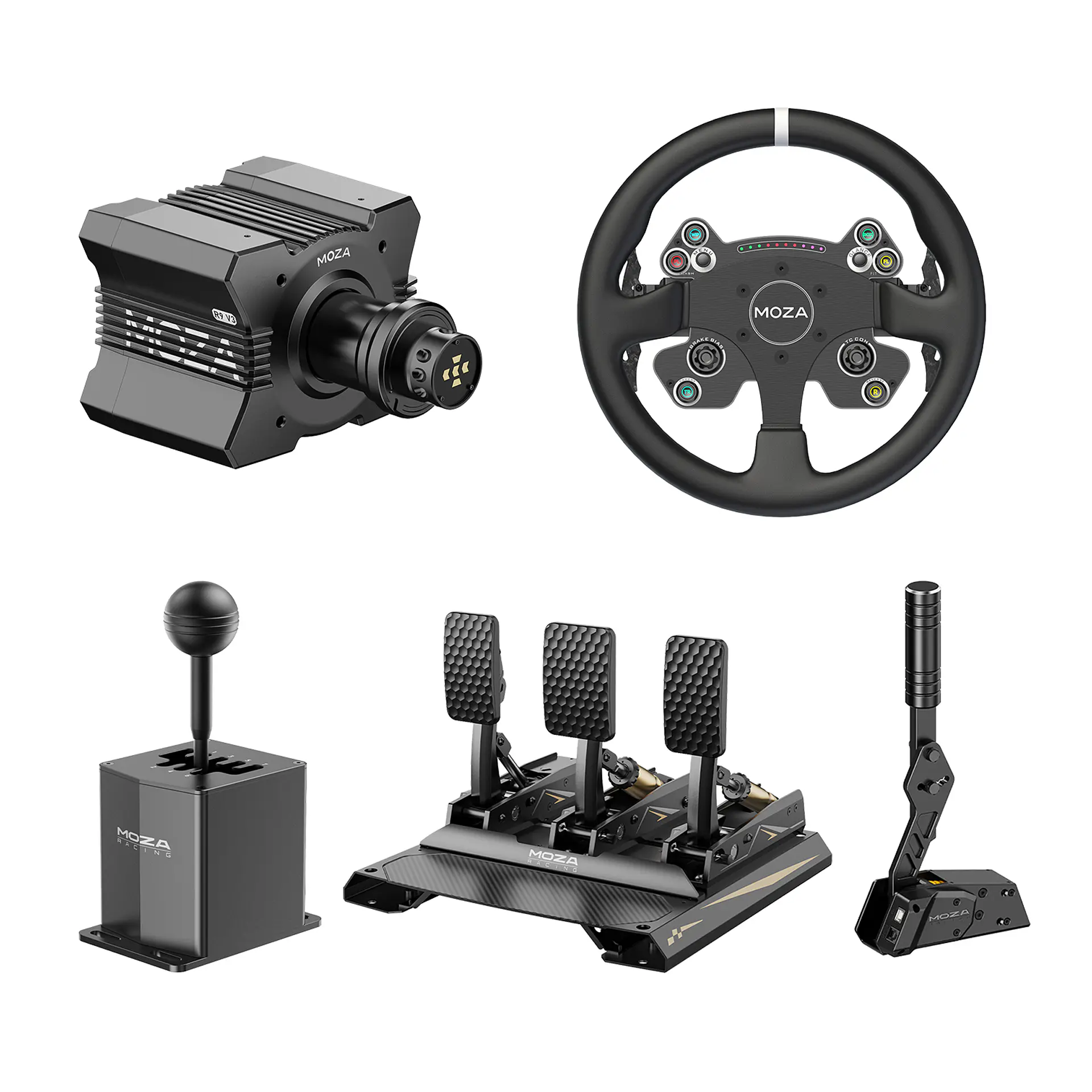 Pack MOZA R9 Rally & Drift Pro 1