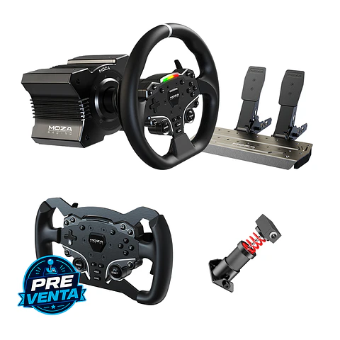 Pack MOZA R5 Circuit con Formula Wheel Mod