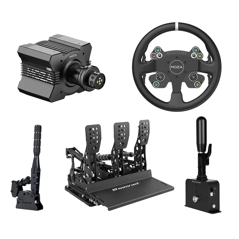 Pack MOZA R9 V3 & SimNet Rally Pro 1