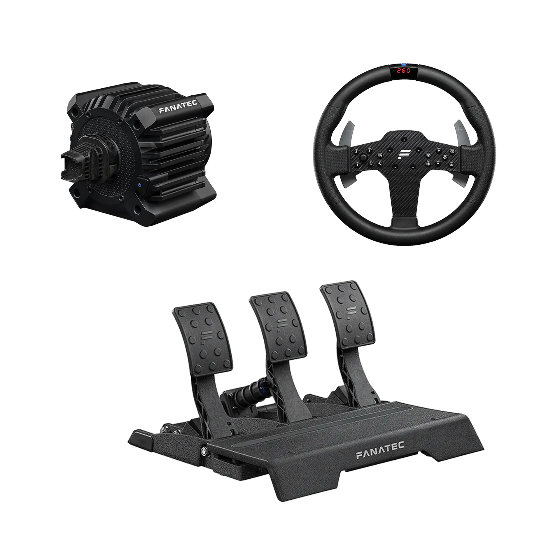 Pack Fanatec Gran Turismo DD Pro 8 Nm Elite 2