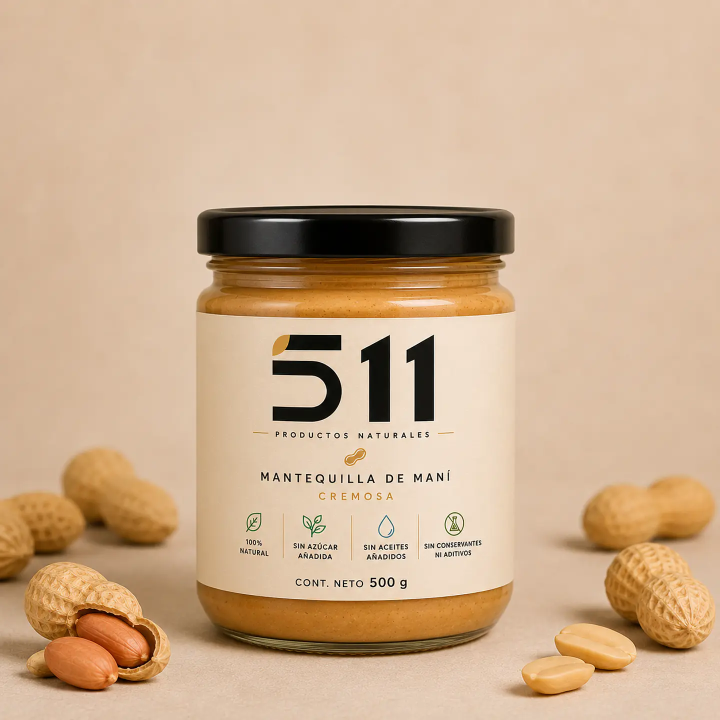 Mantequilla de Maní Cremosa 2