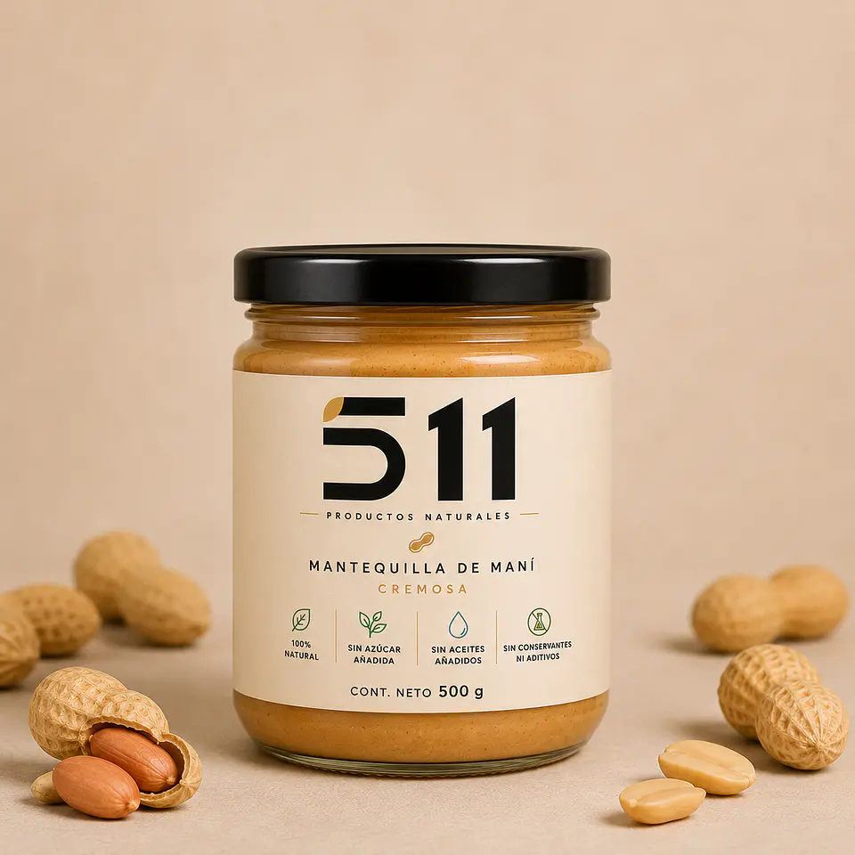 Mantequilla de Maní Cremosa 2